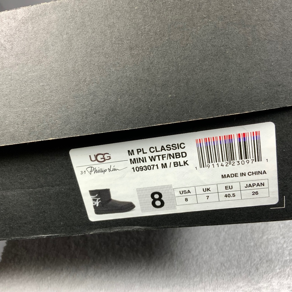 NWT - UGG Men's 3.1 Phillip Lim Classic Mini - SIZE 8 - Picture 15 of 15